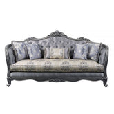 Ariadne Fabric & Platinum Sofa Model 55345 By ACME Furniture